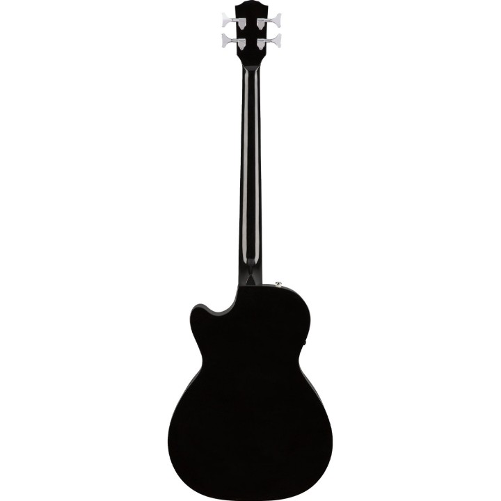Fender CB-60SCE Bass, Indian Laurel, Black