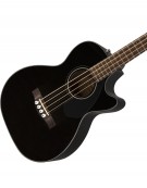Fender CB-60SCE Bass, Indian Laurel, Black