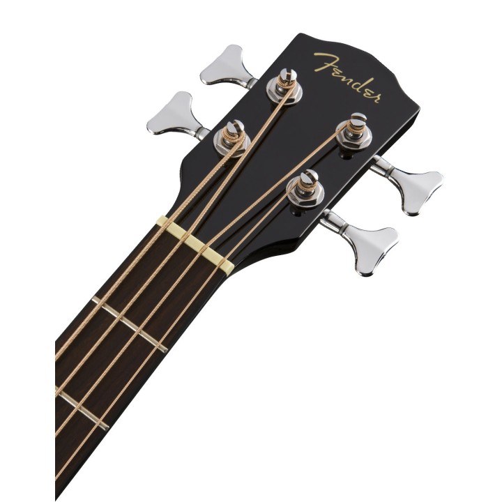 Fender CB-60SCE Bass, Indian Laurel, Black