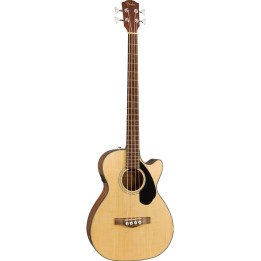 Fender CB-60SCE Bass, Indian Laurel, Natural