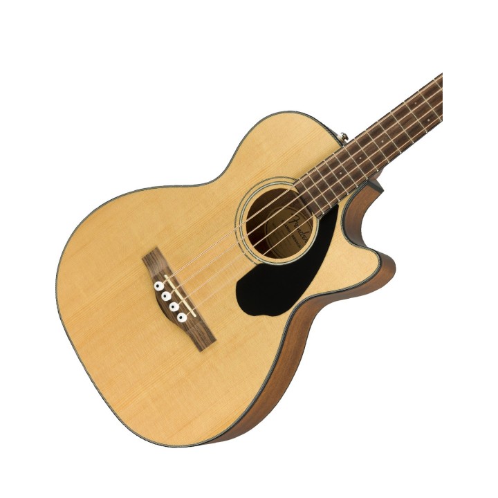 Fender CB-60SCE Bass, Indian Laurel, Natural