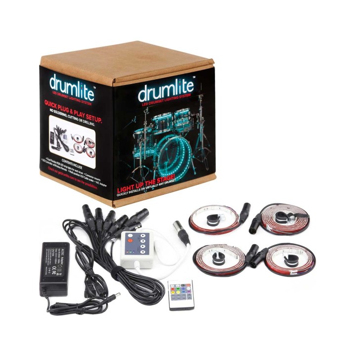 Pearl DL-K2D, DrumLite Full Kit Double LEDs (22BD,16FT,12TT,10TT)