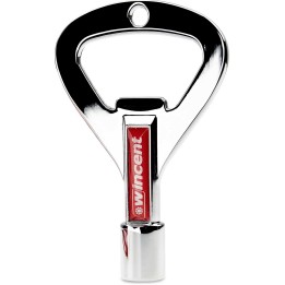 Wincent RockKey Chrome, bottle-opener and tuning-key