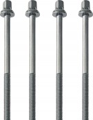 Gibraltar SC-BDKR/S, (4 pcs) Bass Drum Key Rod 7/32