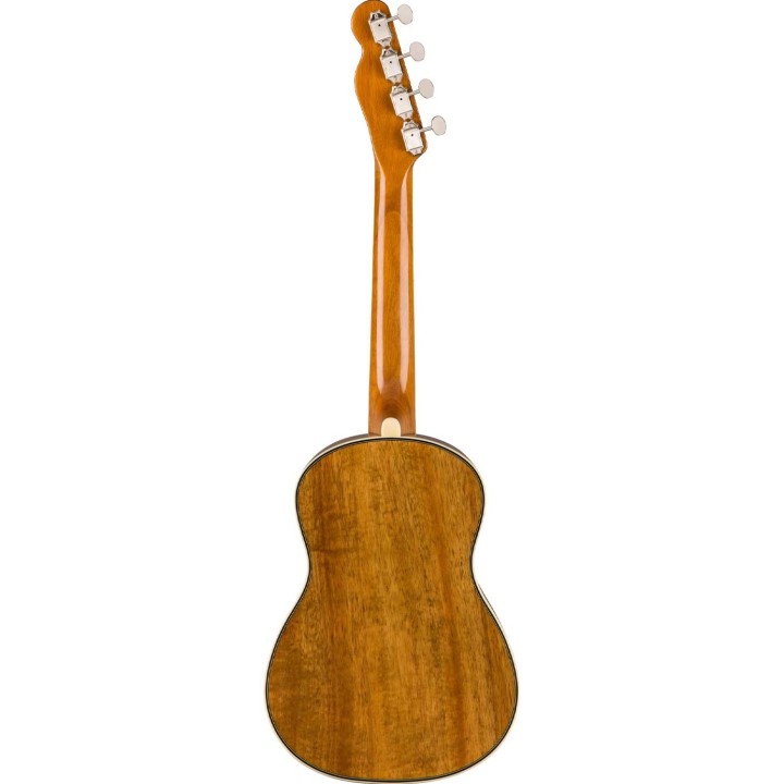 Fender Montecito Tenor Ukulele, Koa Fingerboard, w / bag, Natural Koa