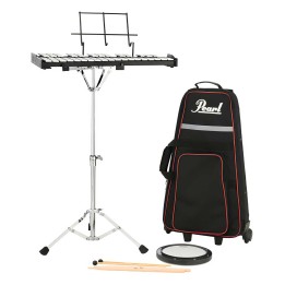 Pearl PK-910C Percussion Kit with Carry Bag and Rolling Cart