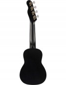 Fender Venice Soprano Ukulele, Walnut Fingerboard, Black
