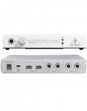 Behringer – F-CONTROL AUDIO FCA202 – FireWire Audio Interface