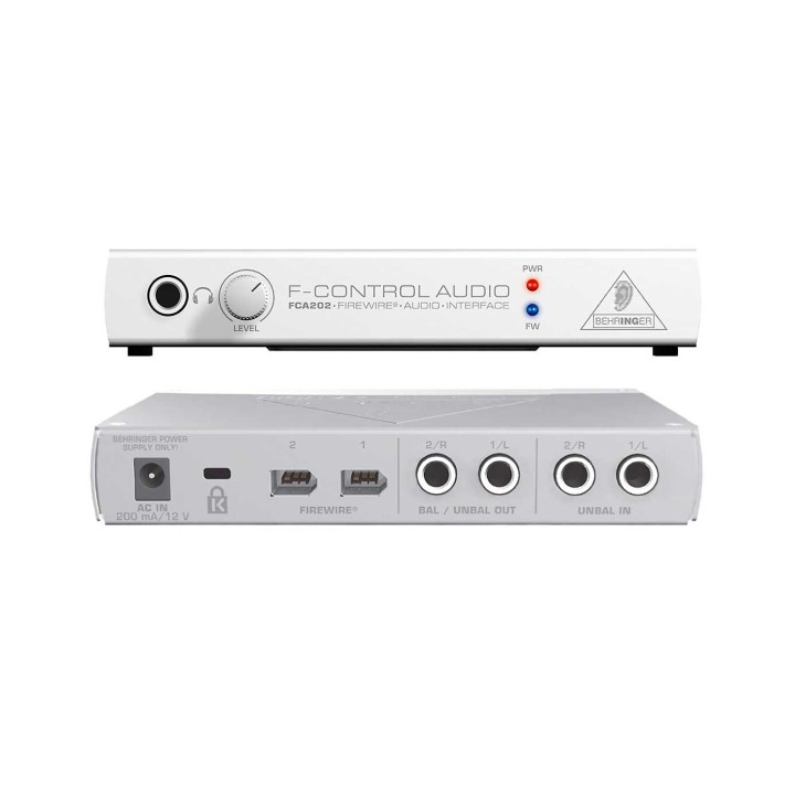 Behringer – F-CONTROL AUDIO FCA202 – FireWire Audio Interface