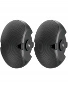Electro-Voice EVID 6.2, Dual 6-inch two-way surface-mount loudspeaker pair black