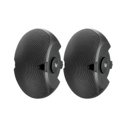 Electro-Voice EVID 6.2, Dual 6-inch two-way surface-mount loudspeaker pair black