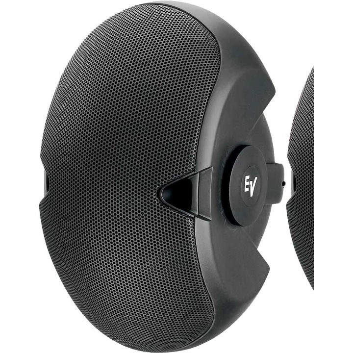 Electro-Voice EVID 6.2, Dual 6-inch two-way surface-mount loudspeaker pair black