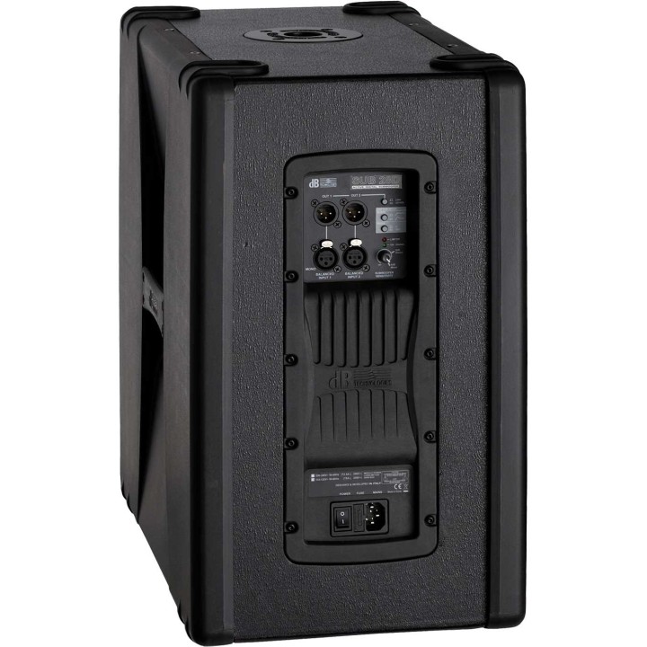 dB Technologies Sub 28D, Active Subwoofer 2x8" 800 Watt