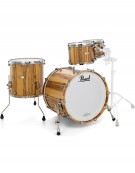 Pearl Masterworks Heritage Recipe, 5-Piece Shell Set, Natural Black Limba