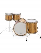 Pearl Masterworks Heritage Recipe, 5-Piece Shell Set, Natural Black Limba