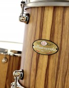 Pearl Masterworks Heritage Recipe, 5-Piece Shell Set, Natural Black Limba