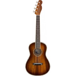 Fender Montecito Tenor Ukulele, w / bag, Tobacco Sunburst