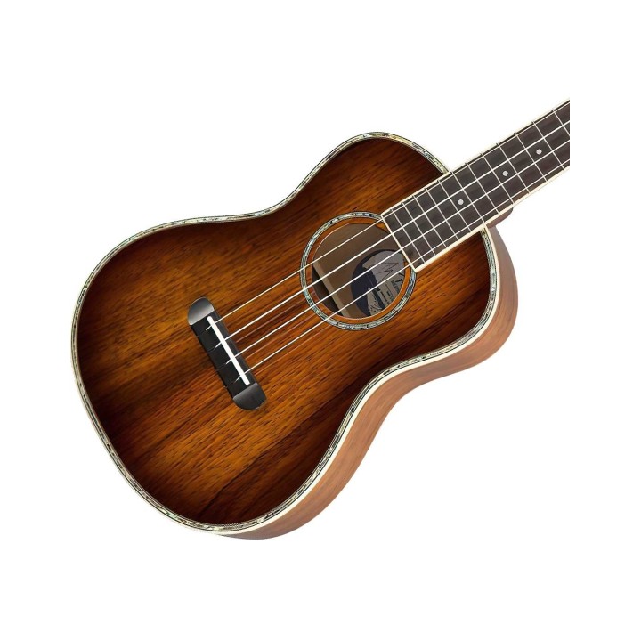 Fender Montecito Tenor Ukulele, w / bag, Tobacco Sunburst