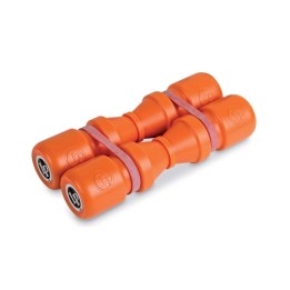Latin Percussion LP441L, LP862.502, SHAKER DUOSHAKE, Loud, orange