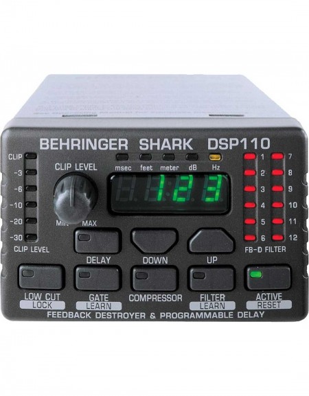 Behringer SHARK DSP110, Digital 24-Bit Multi-Function Signal Processor