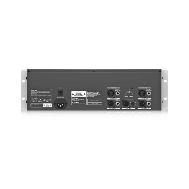 Behringer ULTRAGRAPH FBQ-PRO FBQ6200, Audiophile 31-Band Stereo Graphic Equalizer with FBQ Feedback Detection System