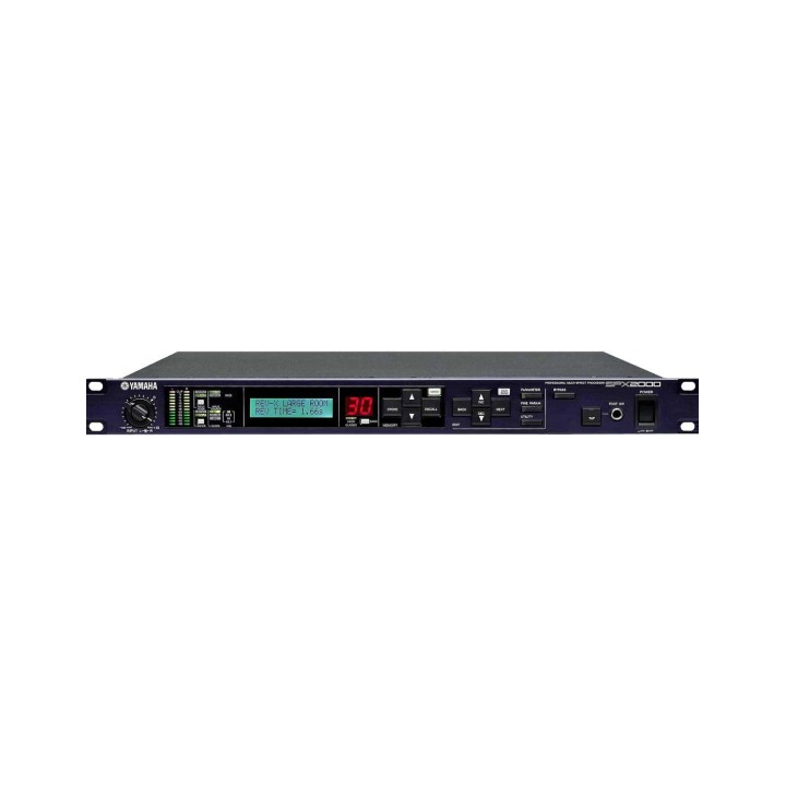 Yamaha SPX2000, New-generation SPX with 24-bit 96-kHz Processing and Advanced REV-X Reverb Algorithms