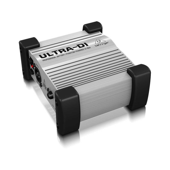 Behringer ULTRA-DI DI100, Professional Battery/Phantom Powered DI-Box