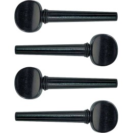 Gewa 415.504, 1/2 medium Violin Peg Ebony