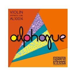 Thomastik 633.439, AL100 3/4, Medium Tension Violin Strings