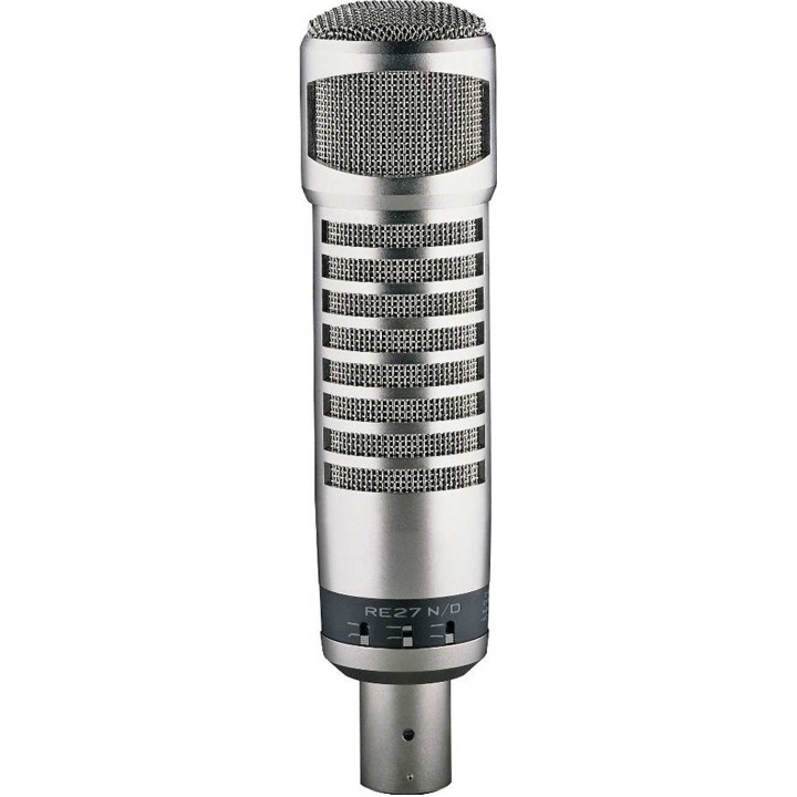 Electro-Voice RE27N/D, Broadcast Announcers Microphone w/ Variable-D & N/DYM Cap