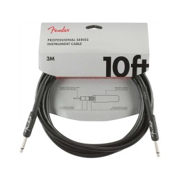 Fender 10ft Professional Series Instrument Cable, Black