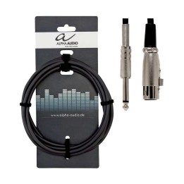 Alpha Audio 190.060, 3m Basic Line Microphone Cable