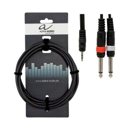 Alpha Audio 190.125, 3m Basic Line Y-Cable
