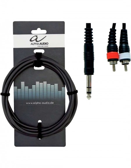 Alpha Audio 190.155, 3m Basic Line Y-Cable