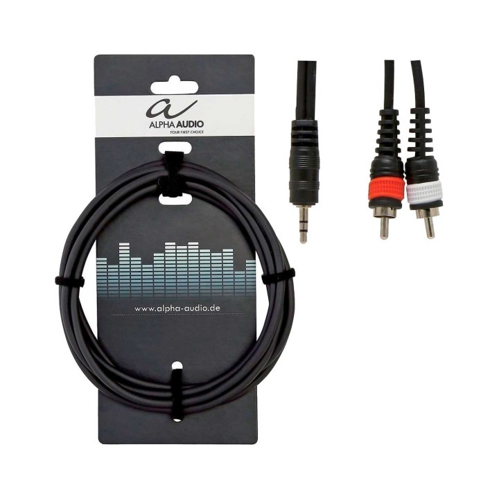 Alpha Audio 190.165, 3m Basic Line Y-Cable