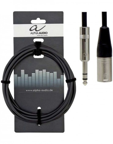 Alpha Audio 190.716, 3m Pro Line Balanced audio connection