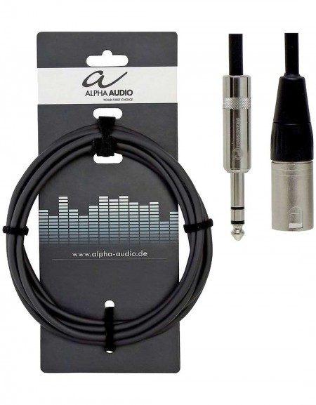 Alpha Audio 190.716, 3m Pro Line Balanced audio connection