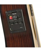 Fender CC-140SCE, Walnut Fingerboard, Natural, Includes Hardshell Case