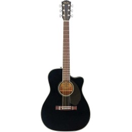 Fender CC-60SCE, Concert Solid Top, Walnut Fingerboard, Black