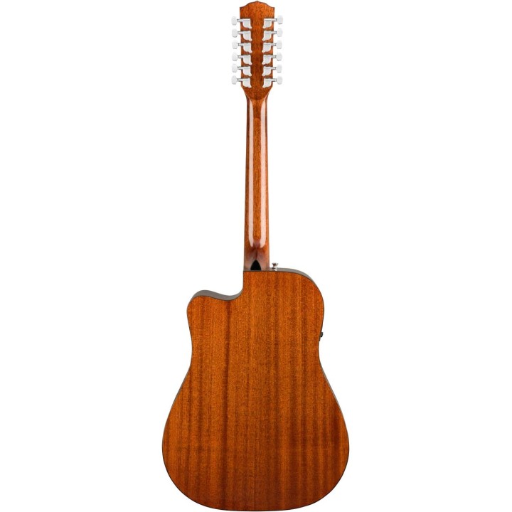 Fender CD-60SCE 12-String, Solid Top, Walnut Fingerboard, Natural