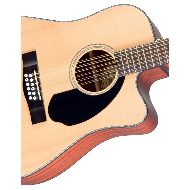 Fender CD-60SCE 12-String, Solid Top, Walnut Fingerboard, Natural