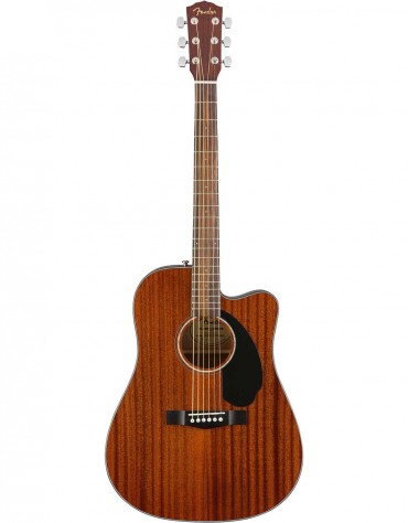 Fender CD-60SCE Dreadnought, All-Mahogany, Walnut Fingerboard, Natural
