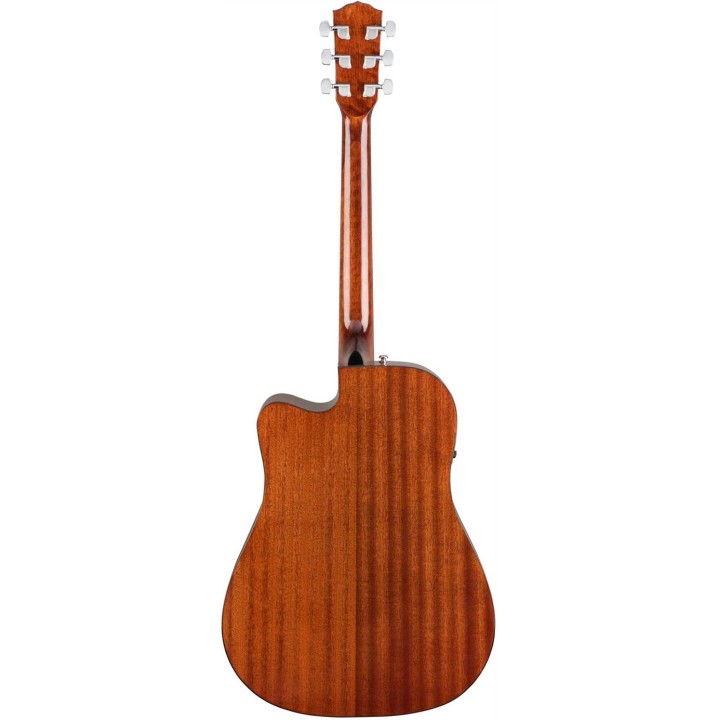 Fender CD-60SCE Dreadnought, All-Mahogany, Walnut Fingerboard, Natural