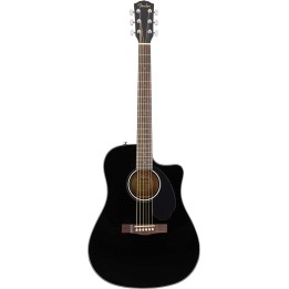 Fender CD-60SCE, Walnut Fingerboard, Black