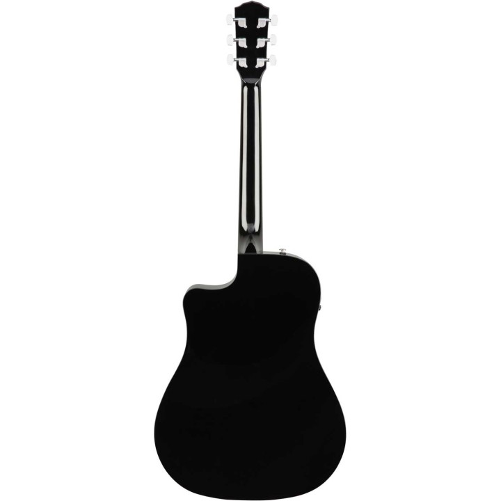 Fender CD-60SCE, Walnut Fingerboard, Black