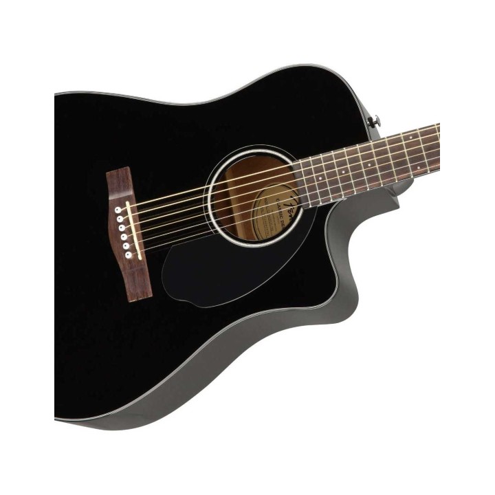 Fender CD-60SCE, Walnut Fingerboard, Black
