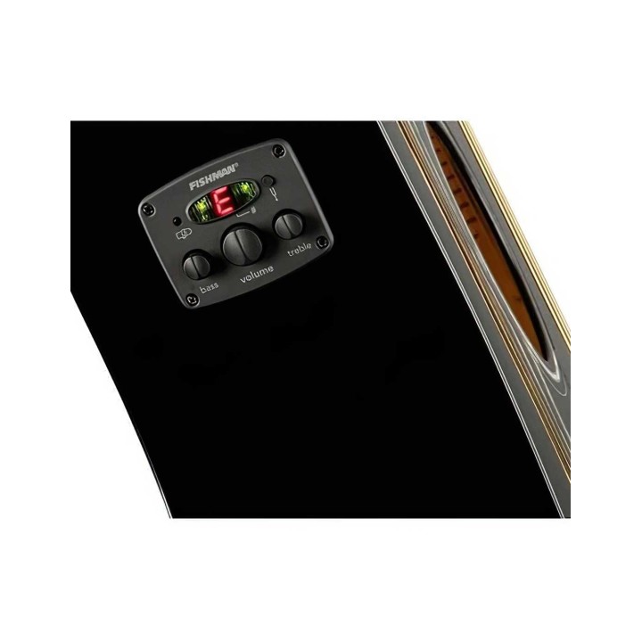Fender CD-60SCE, Walnut Fingerboard, Black