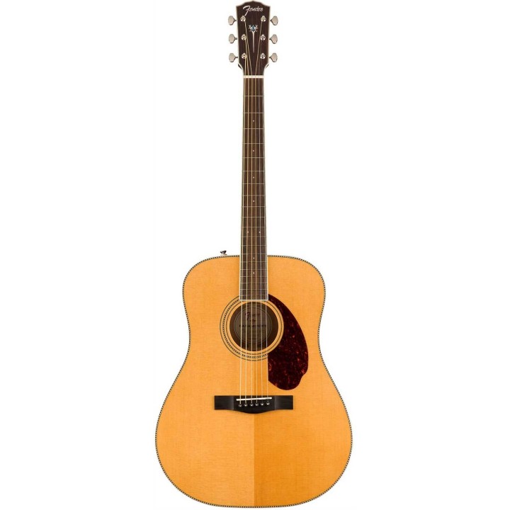 Fender PM-1 Standard Dreadnought, Ovangkol Fingerboard, Includes Deluxe Hardshell Case, Natural
