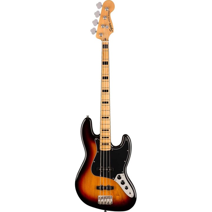 Squier Classic Vibe '70s Jazz Bass®, Maple Fingerboard, 3-Color Sunburst