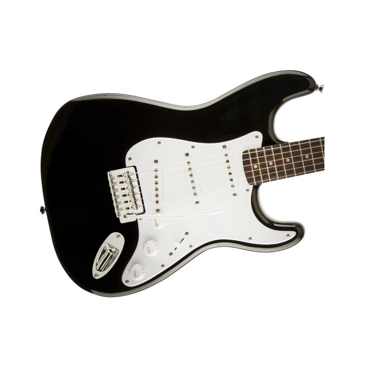 Squier Bullet® Stratocaster®, SSS, Indian Laurel Fingerboard, Black